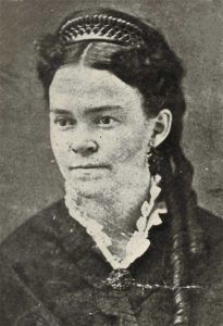 Carrie Nation after her marriage to David Nation on December 30, 1874 (age 28).