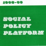 NFS social policy NFS Social Policy Platform Adopted in 1968