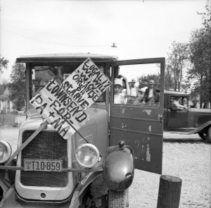 Townsend Plan supporter, Columbus, Kansas.