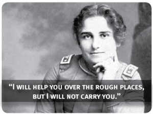 MaudwithQuote Maud Booth, Co-Founder of the Volunteers of America