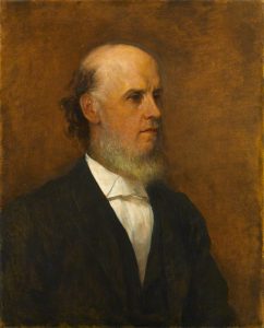 Samuel Augustus Barnett by George Frederic Watts, oil on canvas, 1887