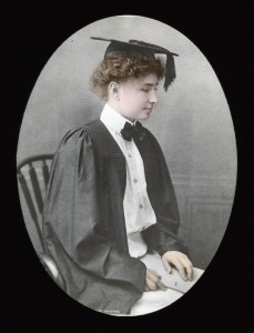 Helen Keller Graduating 1904, Source:Alexander Graham Bell Association for the Deaf and Hard of Hearing