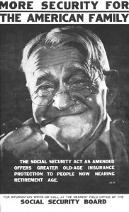 Poster for Social Security 'Retirement Program'