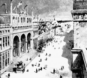 In 1876, a Centennial Exposition marking 100 years since the founding of the United States in cities across the nation including Philadelphia took place. The celebration was held in the midst of the Long Depression, a severe financial crisis that created an influx of out-of-work breadwinners and their families to charity organizations.