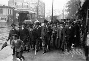 William Dudley Haywood at the 1913 Paterson Silk Strike 