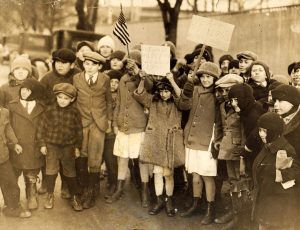 Child strikers, Passaic Textile Strike, 1926
